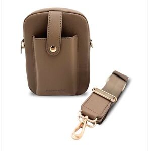 Taupe Crossbody Bag